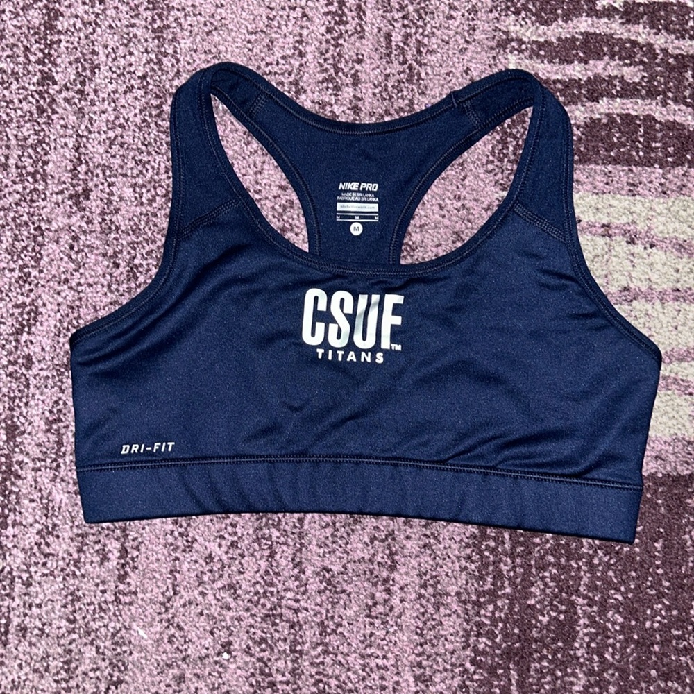CSUF Titans Sports Bra